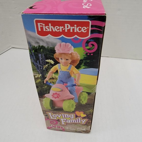 New Fisher Price loving Family Doll Dollhouse Outdoor Camping ATV Fun Set Girl + - Picture 7 of 13